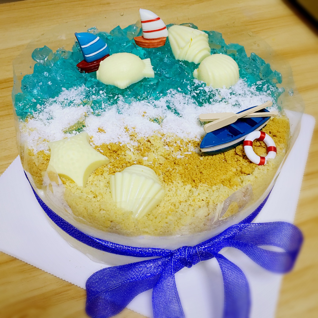 海洋酸奶慕斯蛋糕