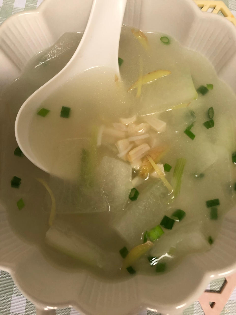 清爽干贝冬瓜汤
