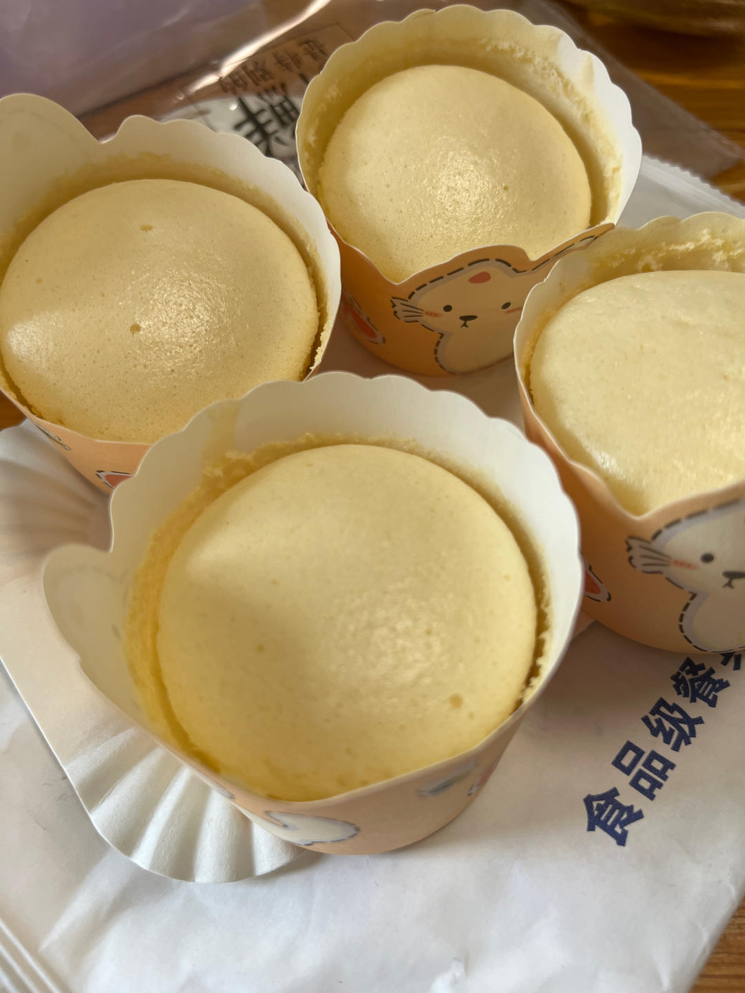 戚风纸杯蛋糕（不开裂、不塌陷）