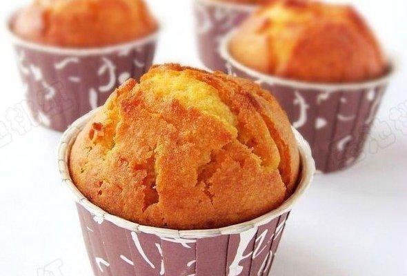 金桔果酱小蛋糕的做法