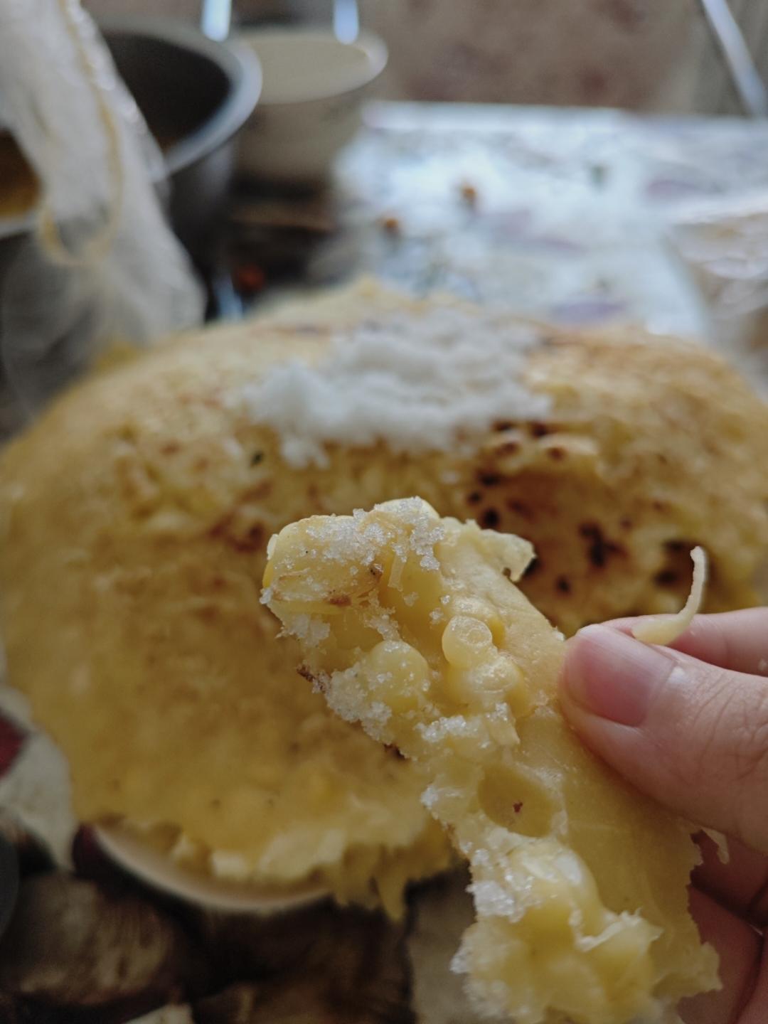 奶香玉米烙