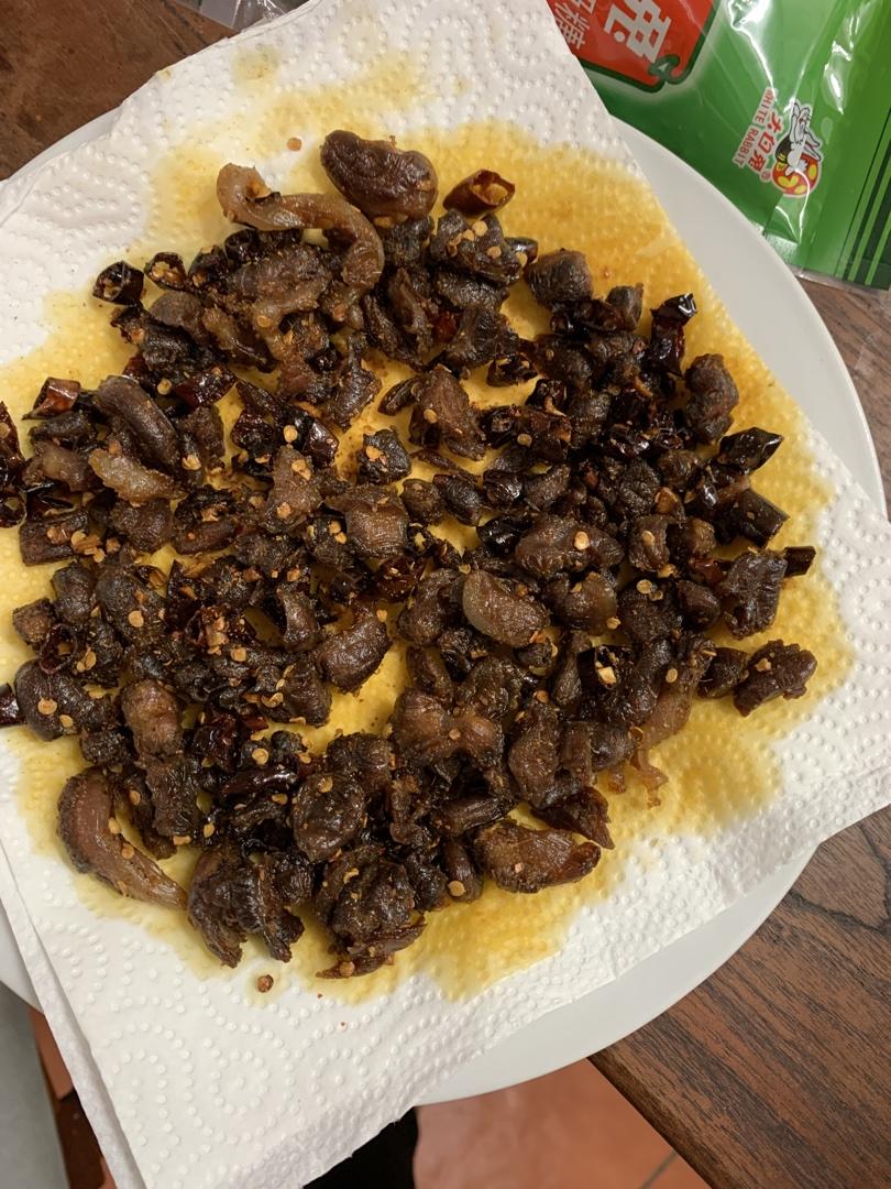 简易版灯影牛肉丝