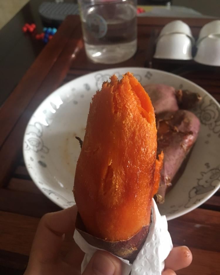 烤箱烤红薯
