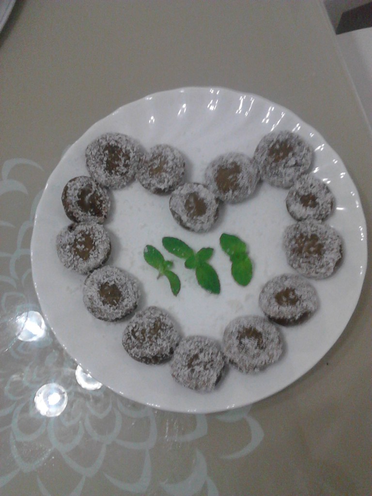 抹茶红豆糯米糍