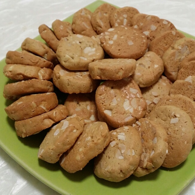 无油咖啡坚果意式脆饼