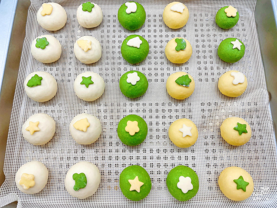 跟蛋糕一样柔软好吃的菠菜馒头