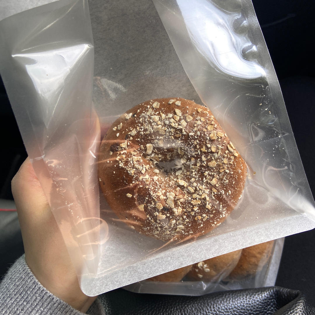 全麥藍莓貝果（無油糖）