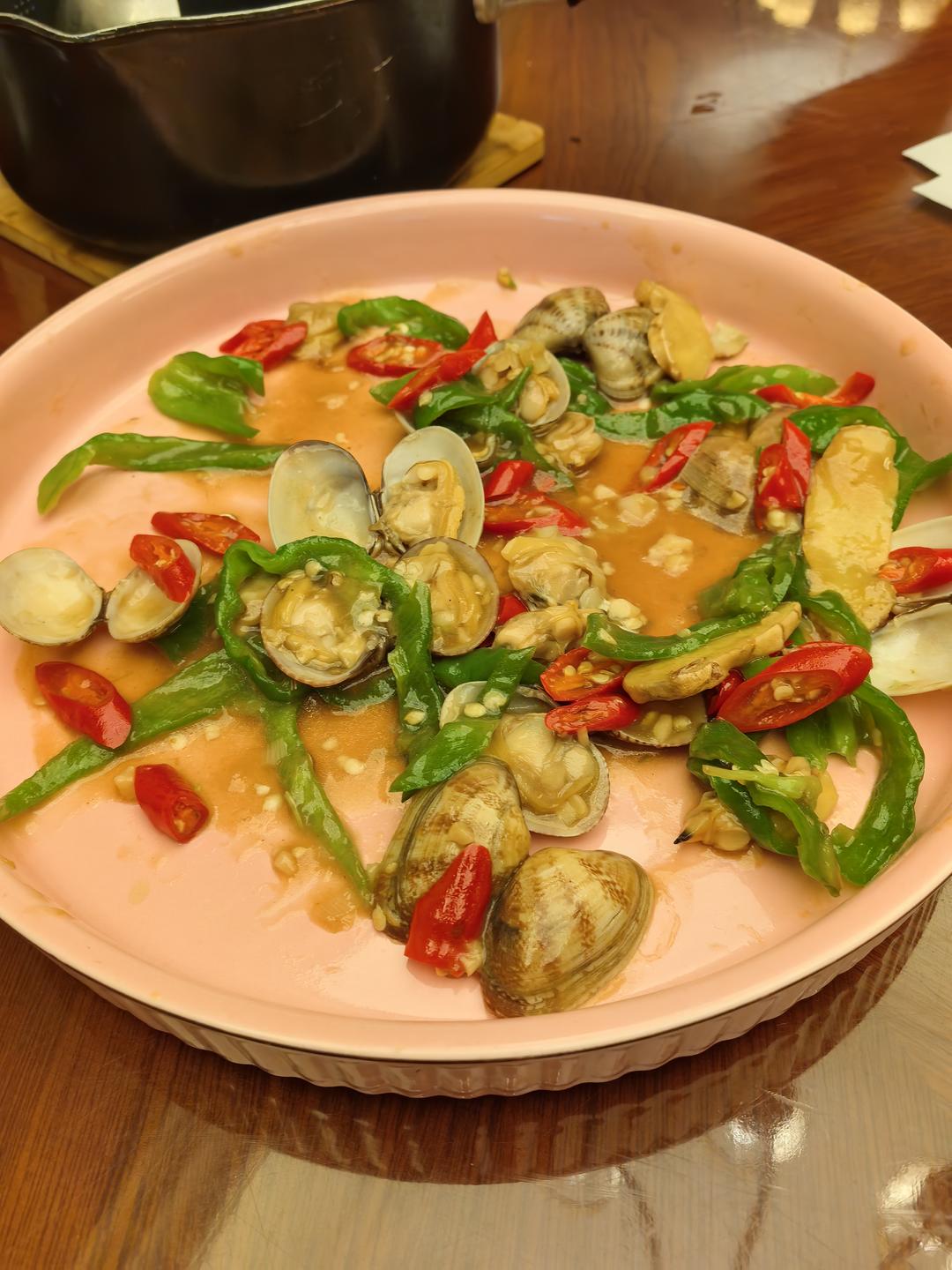 5分钟快手菜❗️秒杀路边摊爆炒花甲～好吃到爆