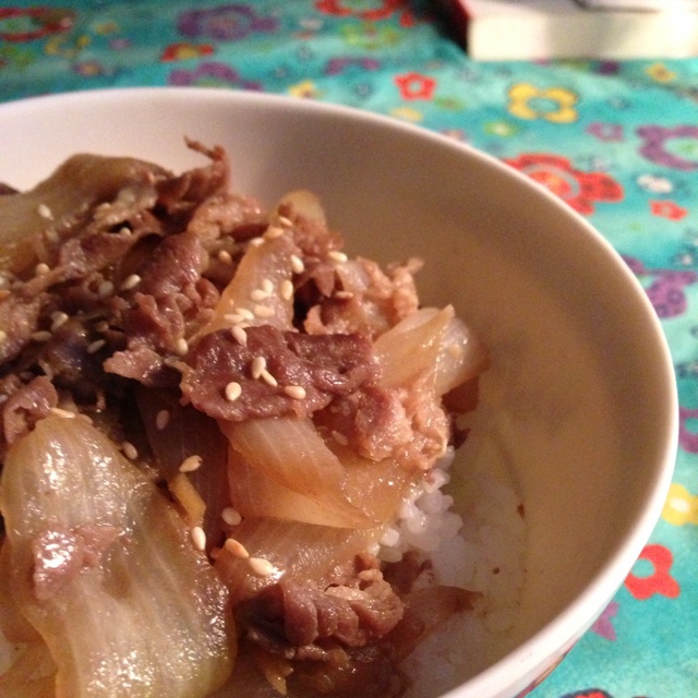 吉野家招牌牛肉饭