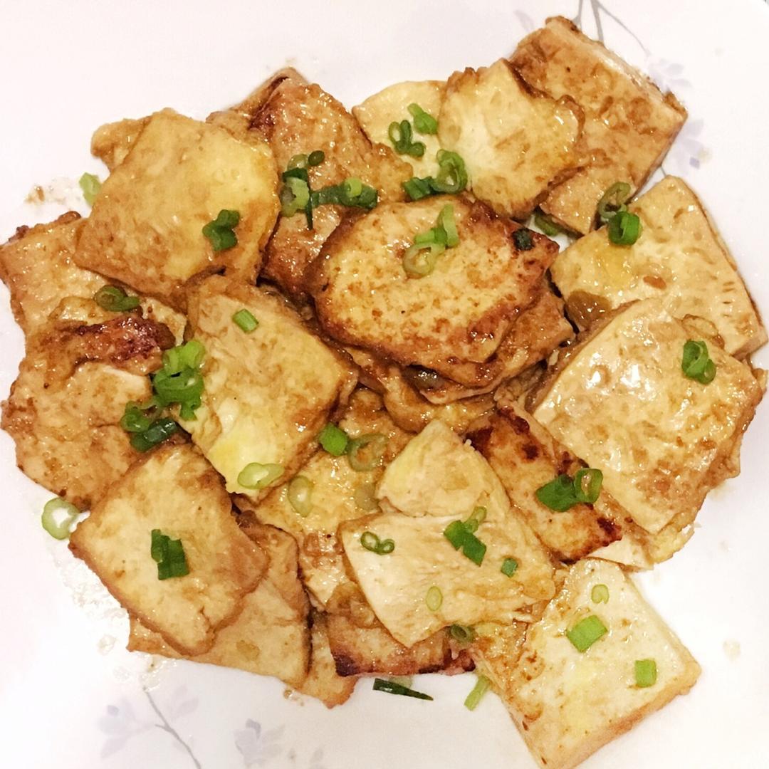 蚝油嫩豆腐
