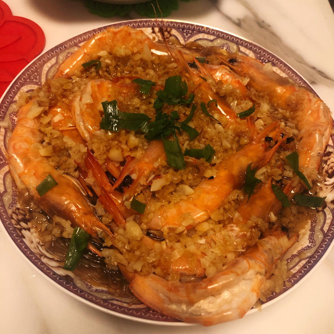蒜蓉粉丝蒸大虾