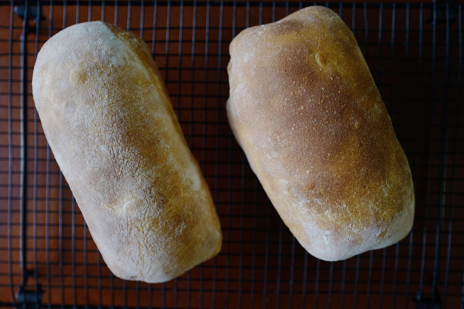 第二款：《法国面包教父的经典配方》—— La Ciabatta(nature) 原味拖鞋面包的做法 步骤5