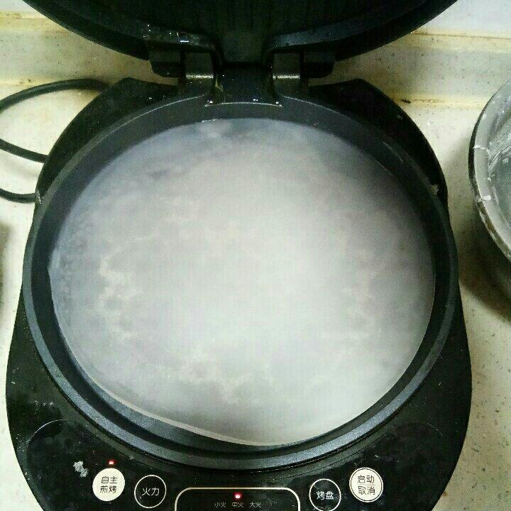 电饼铛版，自制凉皮（水洗面）