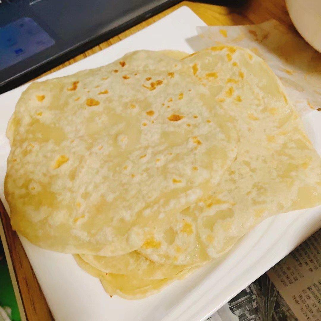 烫面春饼(不粘锅版)
