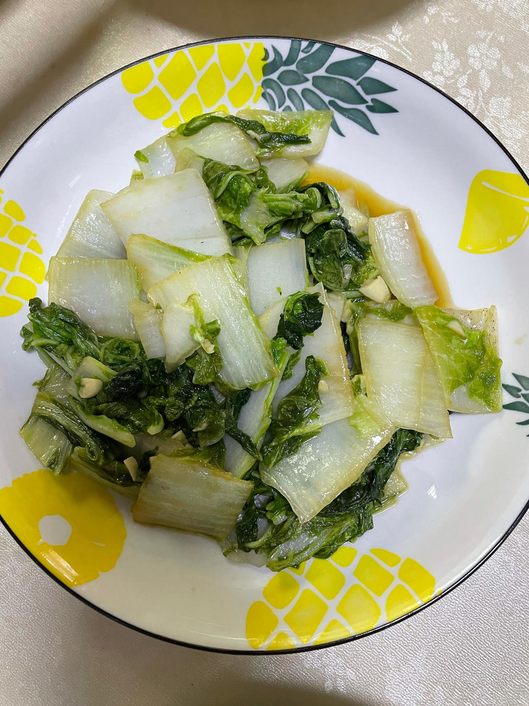 炝炒小白菜（脆爽）