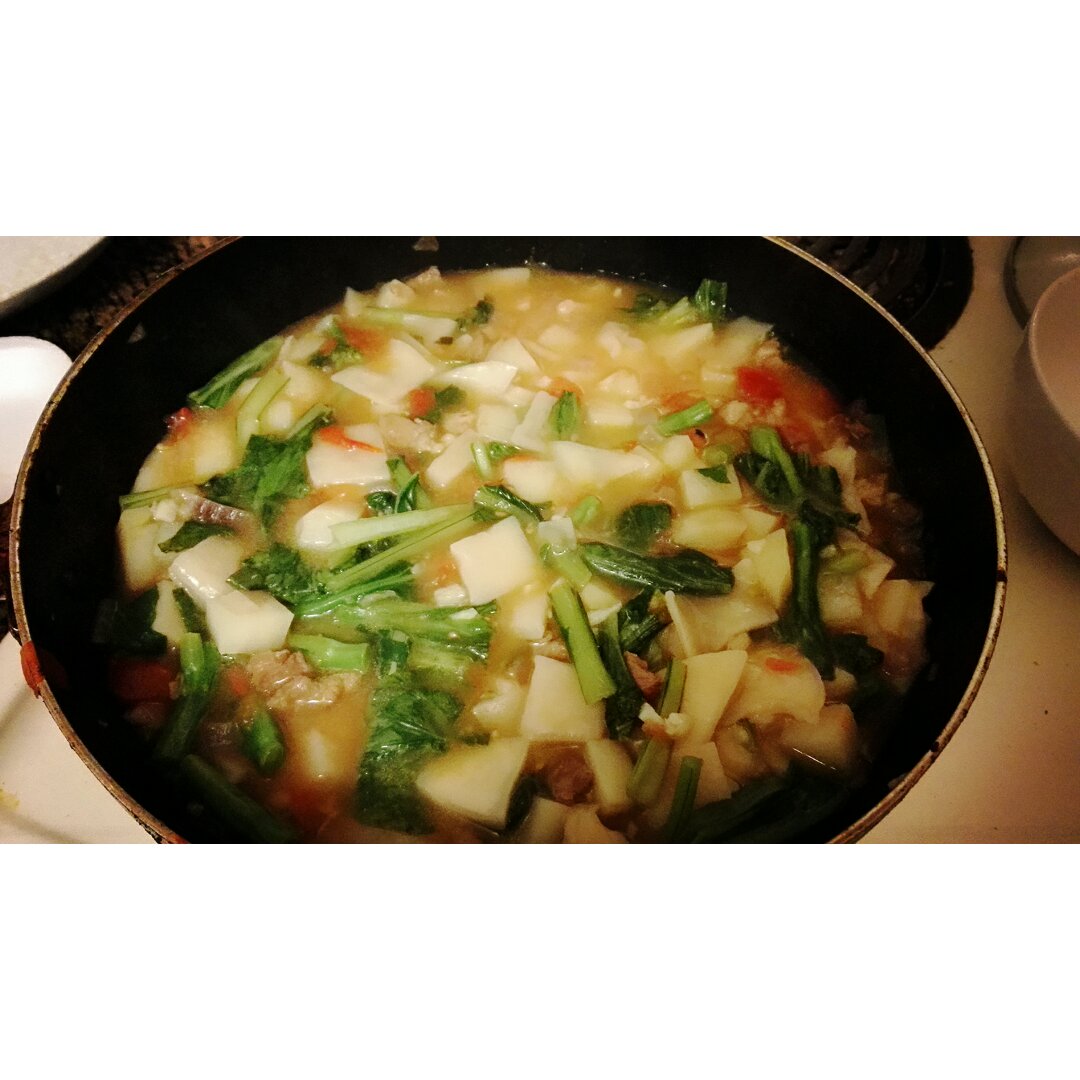 新疆汤饭（揪片子）附揪面片图解