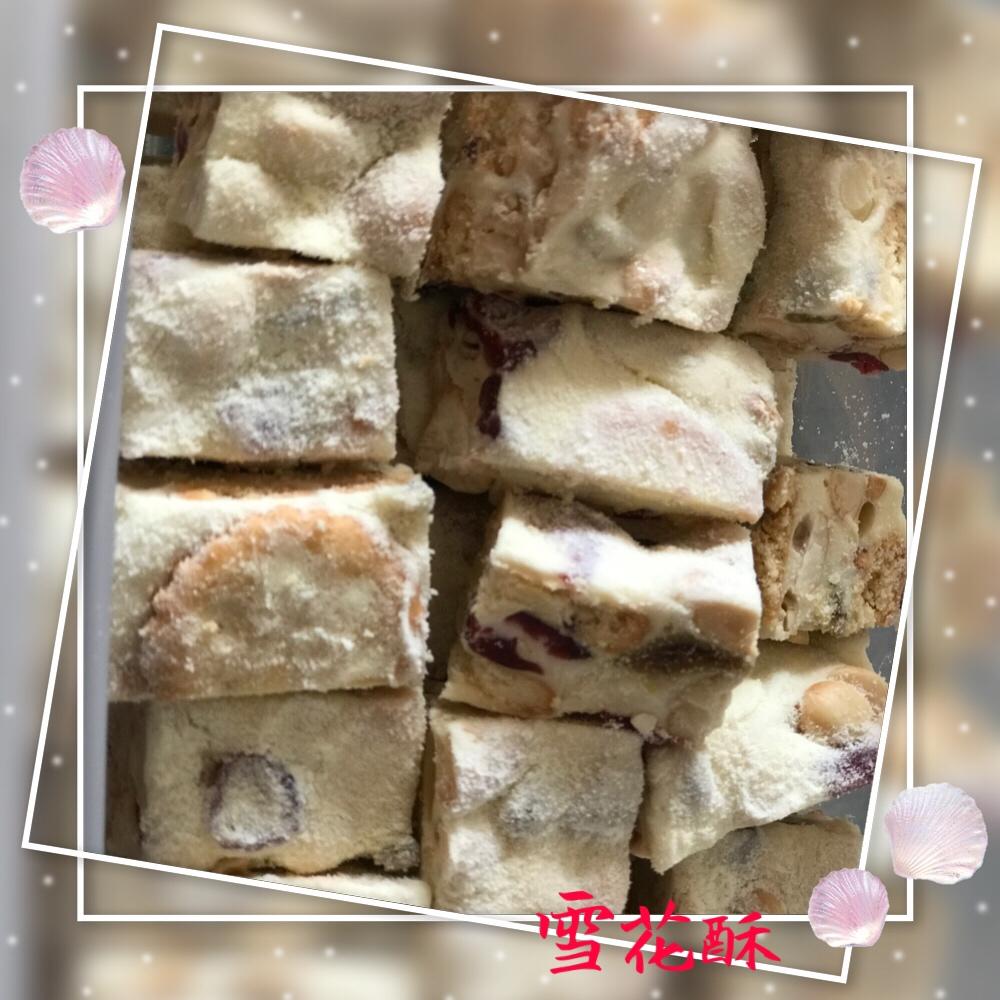 风靡吃货圈的雪花酥