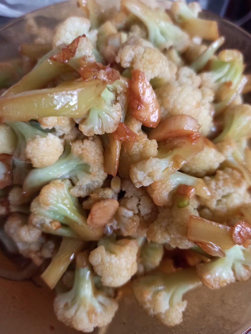 和饭店一个味道的干锅花菜