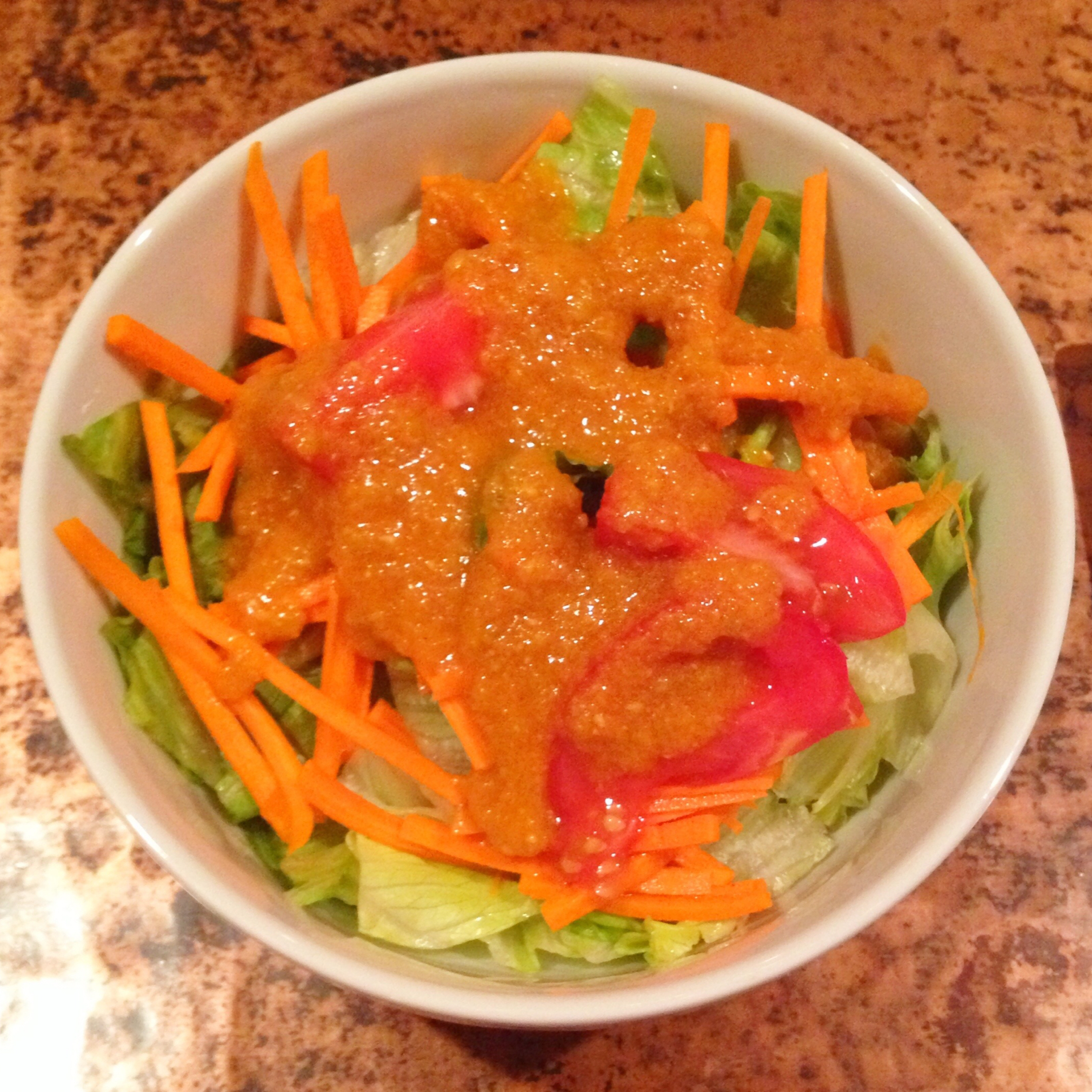 Ginger salad dressing - benihana style