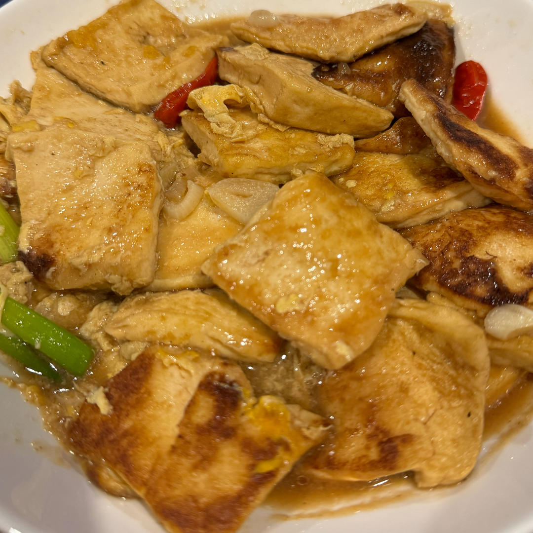 【家常菜】超下饭红烧老豆腐