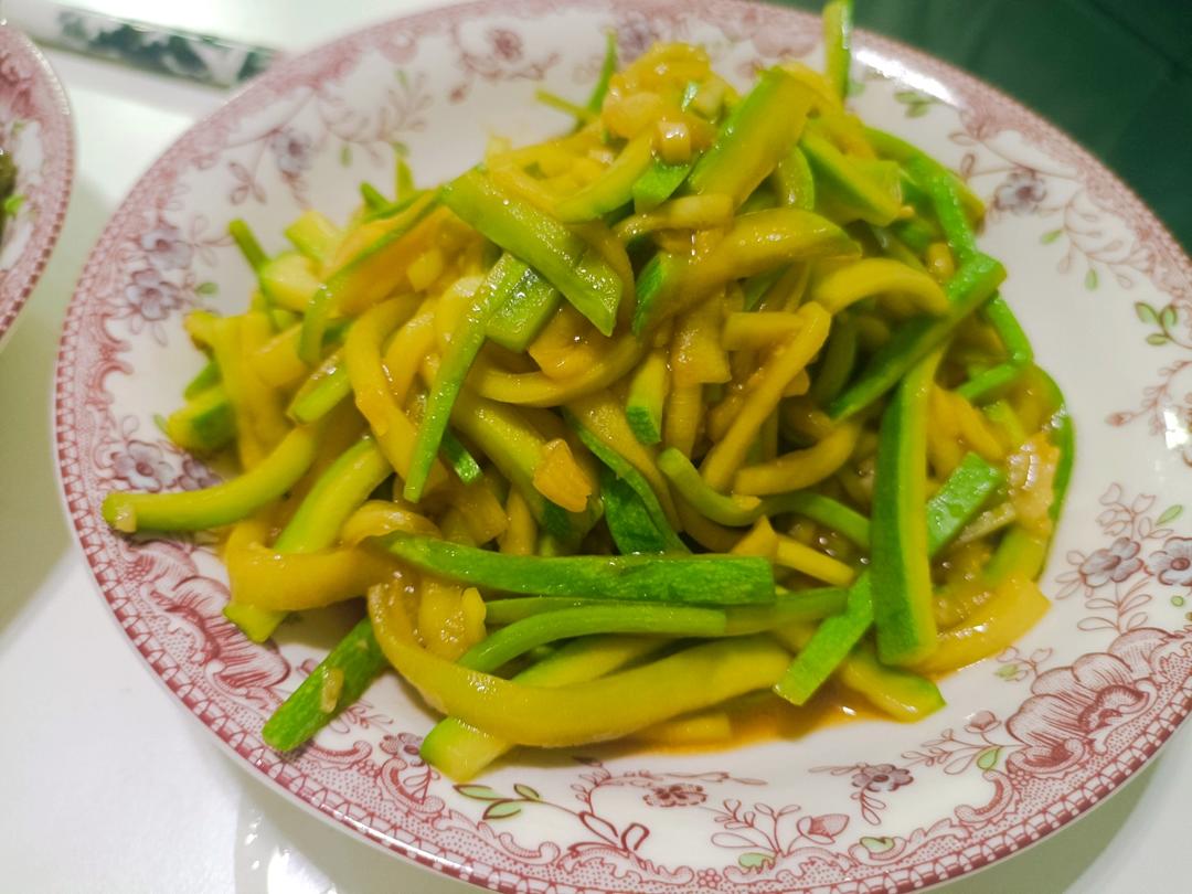 小炒西葫芦