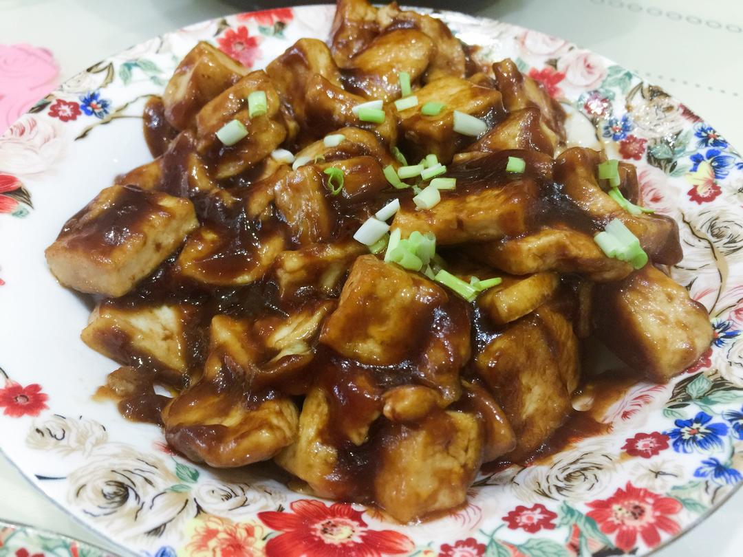 糖醋脆皮豆腐