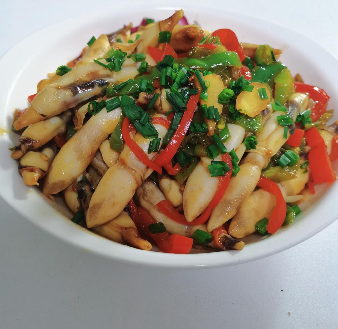 葱姜大竹蛏（刀蚬）