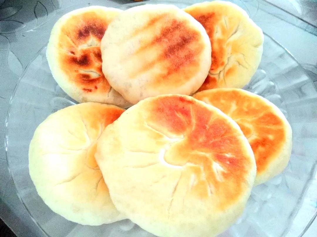 鸡蛋韭菜馅的希波饼（电饼铛版）