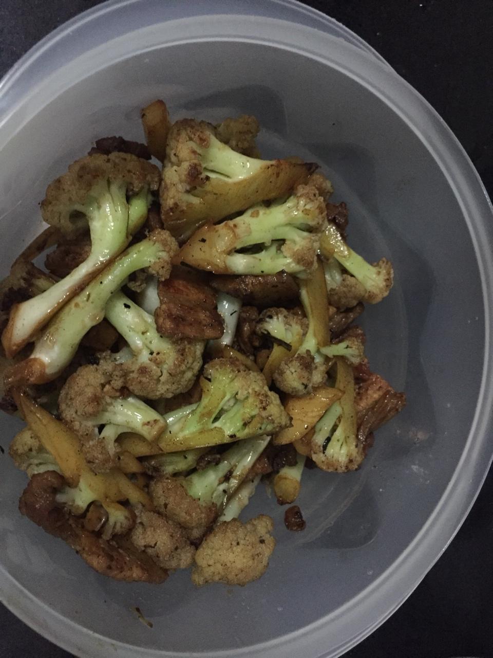 家常炒菜花