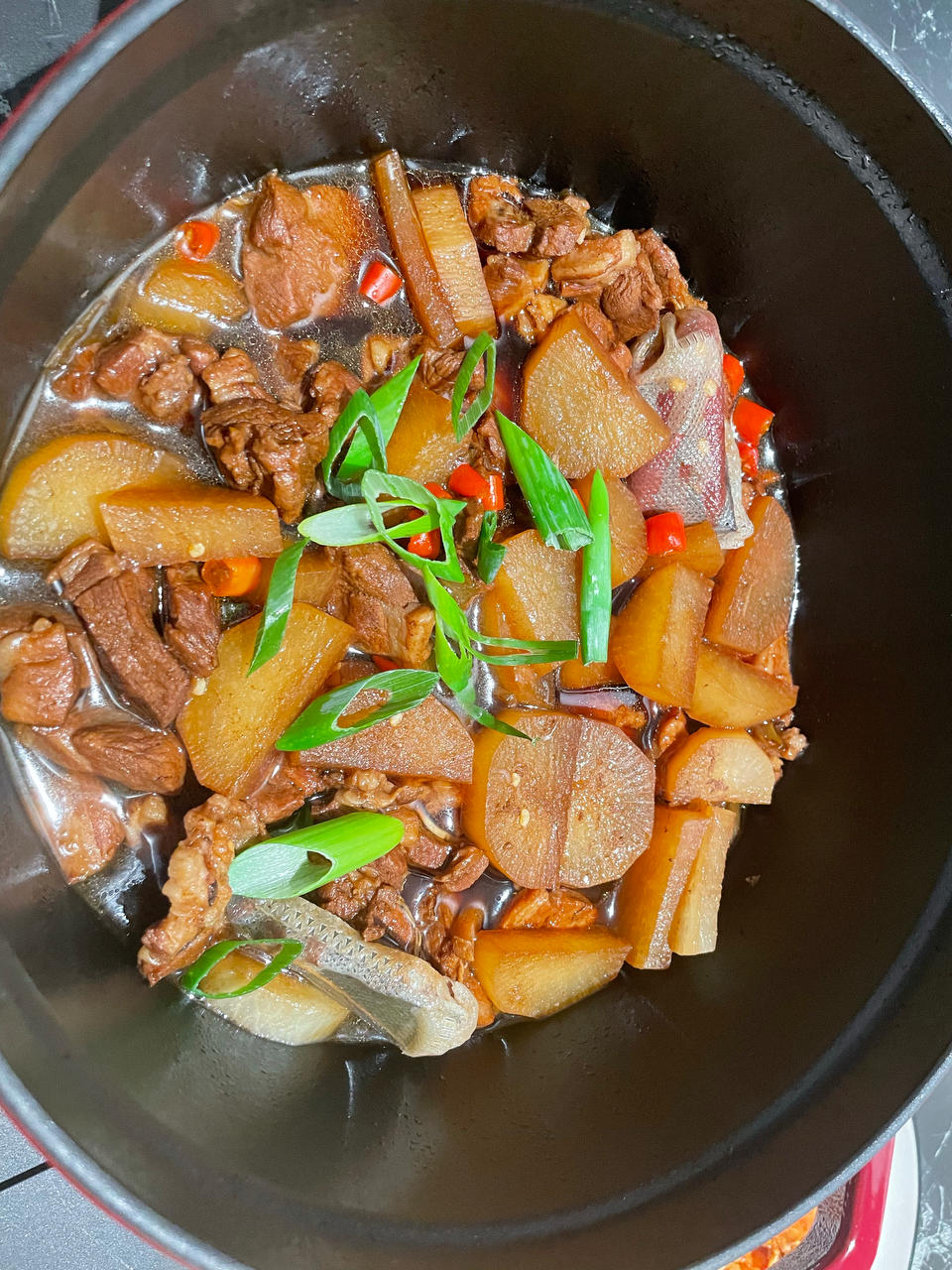 红烧羊肉萝卜