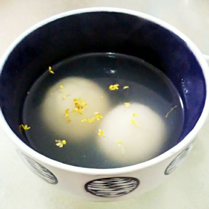 花生馅汤圆