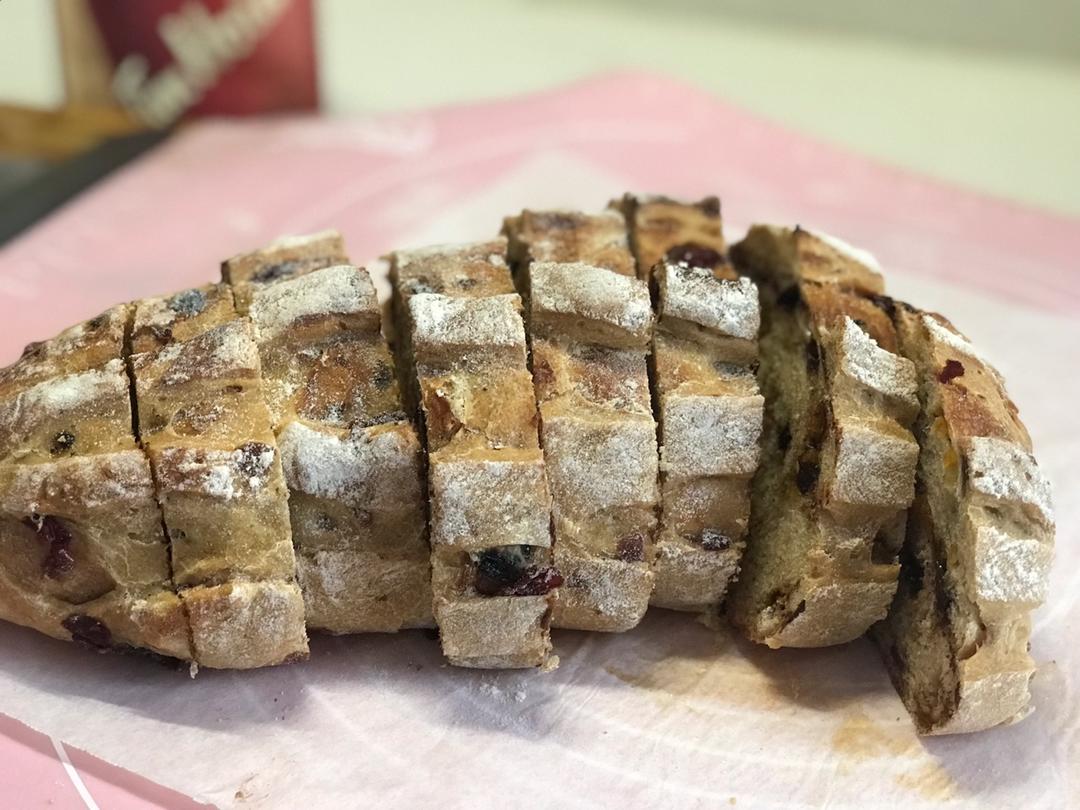 欧式巧克力核桃面包