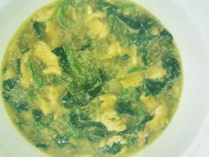 五分钟煮一锅菠菜鸡蛋汤