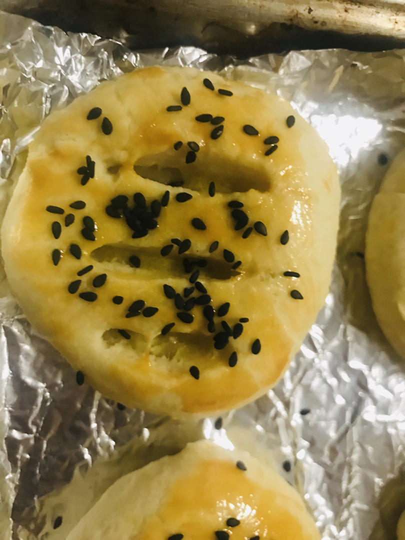 老婆饼（糯米、奶黄、紫薯、红豆）