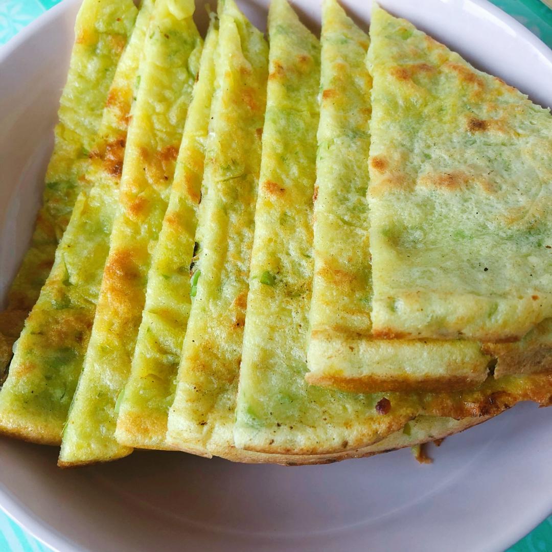 钦钦的妈妈做的葱花饼