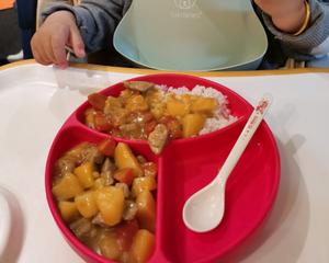 宝宝辅食—咖喱土豆牛肉饭的做法 步骤10
