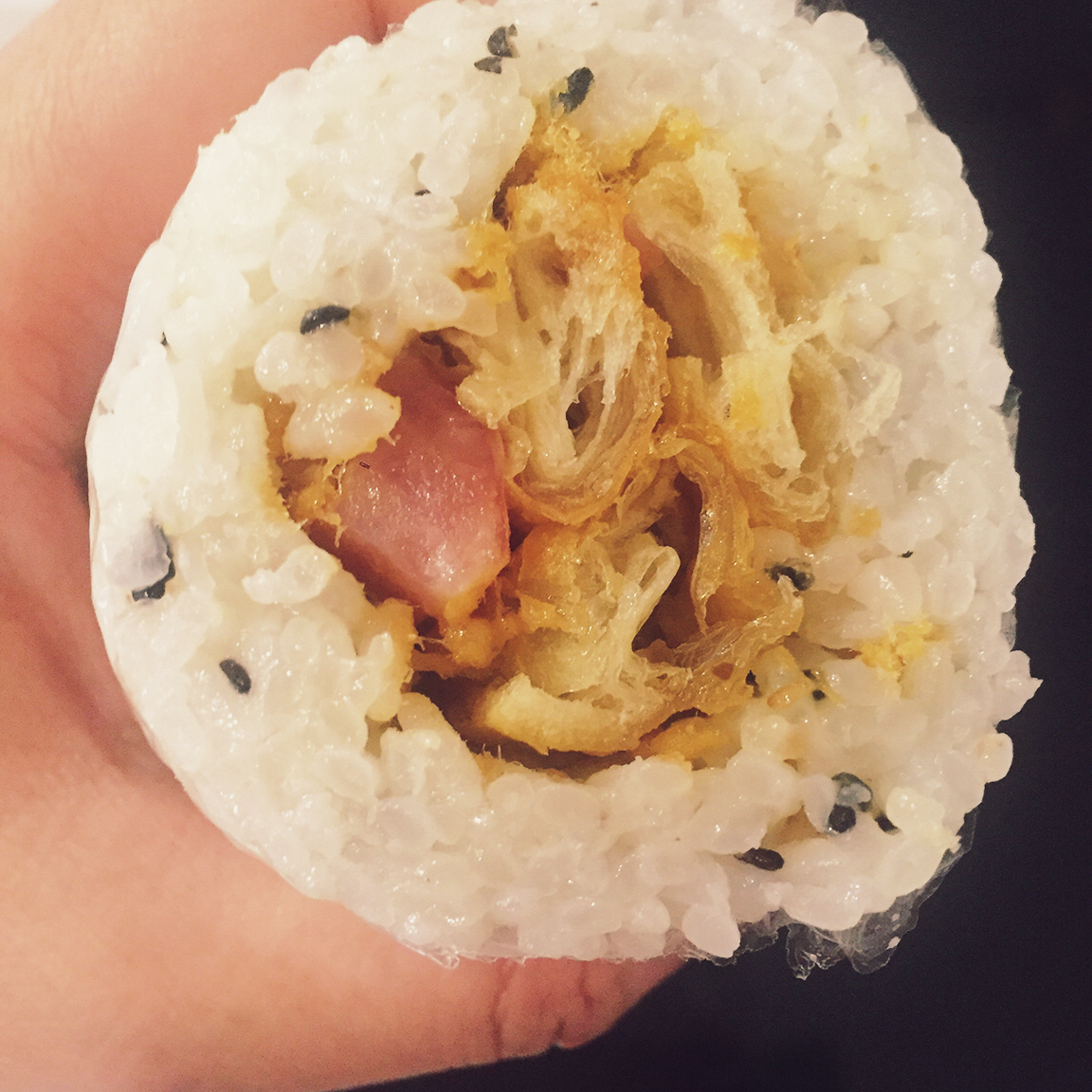 张哈哈麻麻做的粢饭团