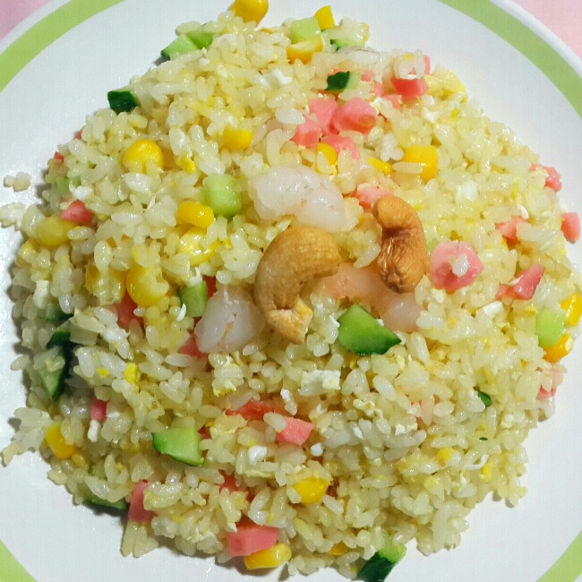 胡萝卜蛋炒饭