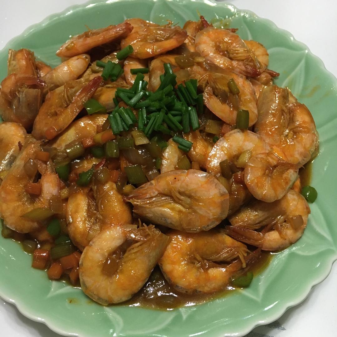油焖大虾