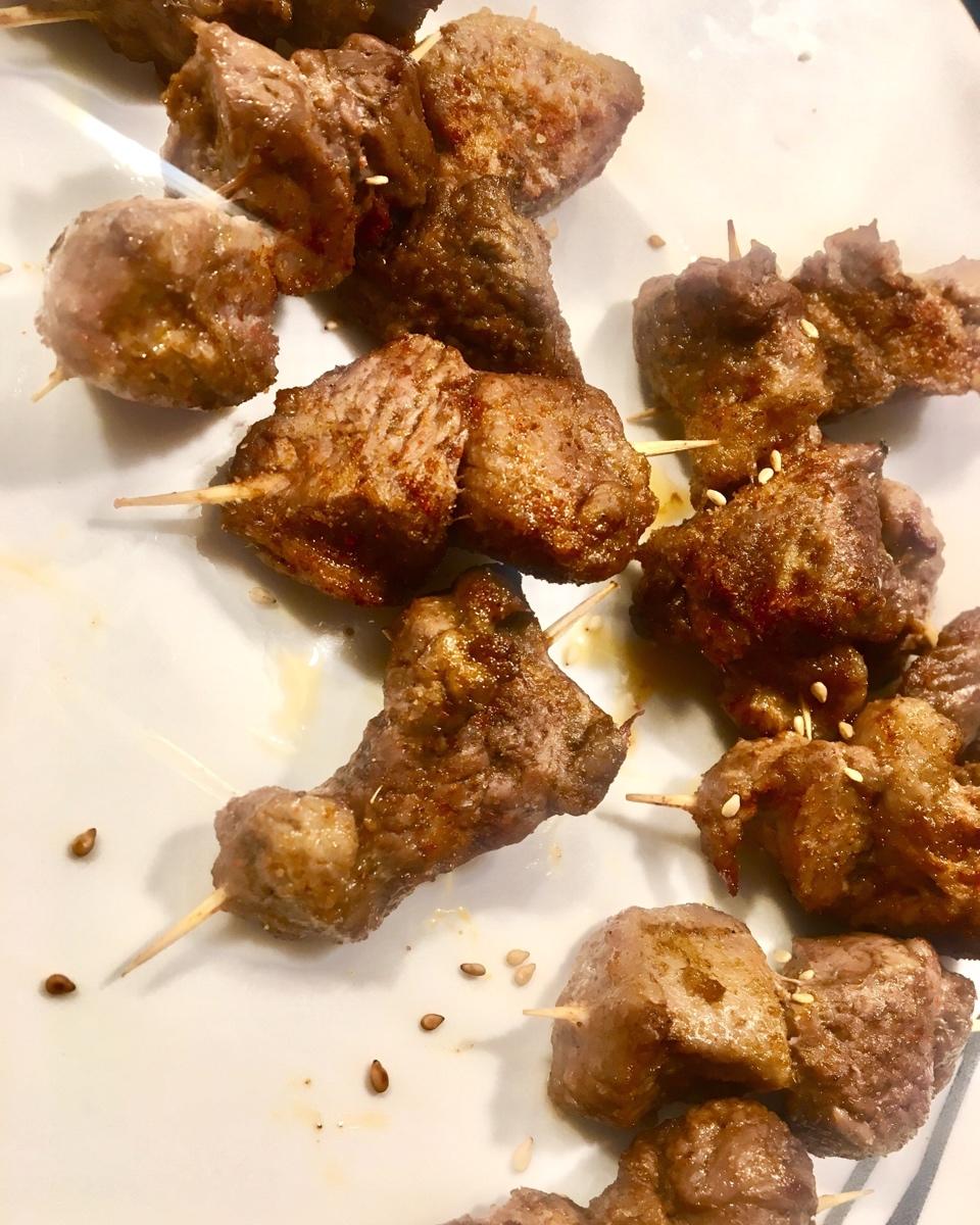 烤羊肉串
（烤箱版）