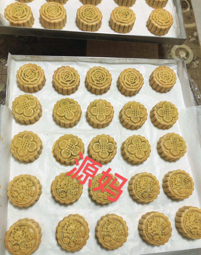 【终极版广式月饼配方】表皮油亮的秘诀！
