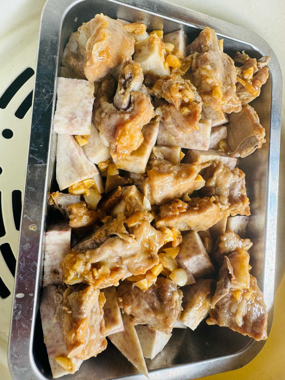 荔浦芋头蒸排骨