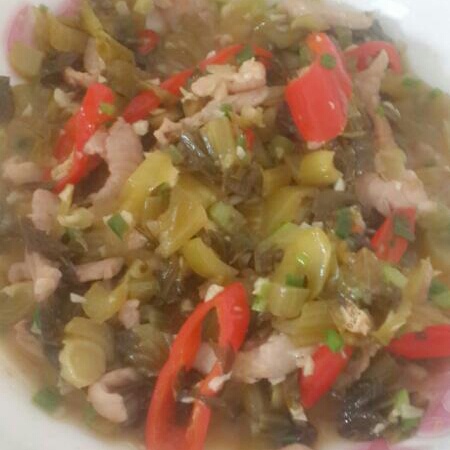 酸菜肉丝
