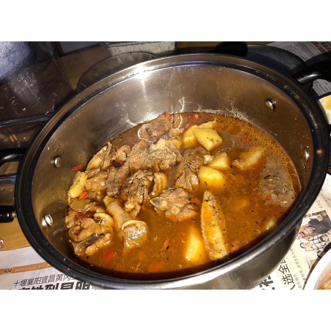 土豆烧鸡（非常下饭哦~）