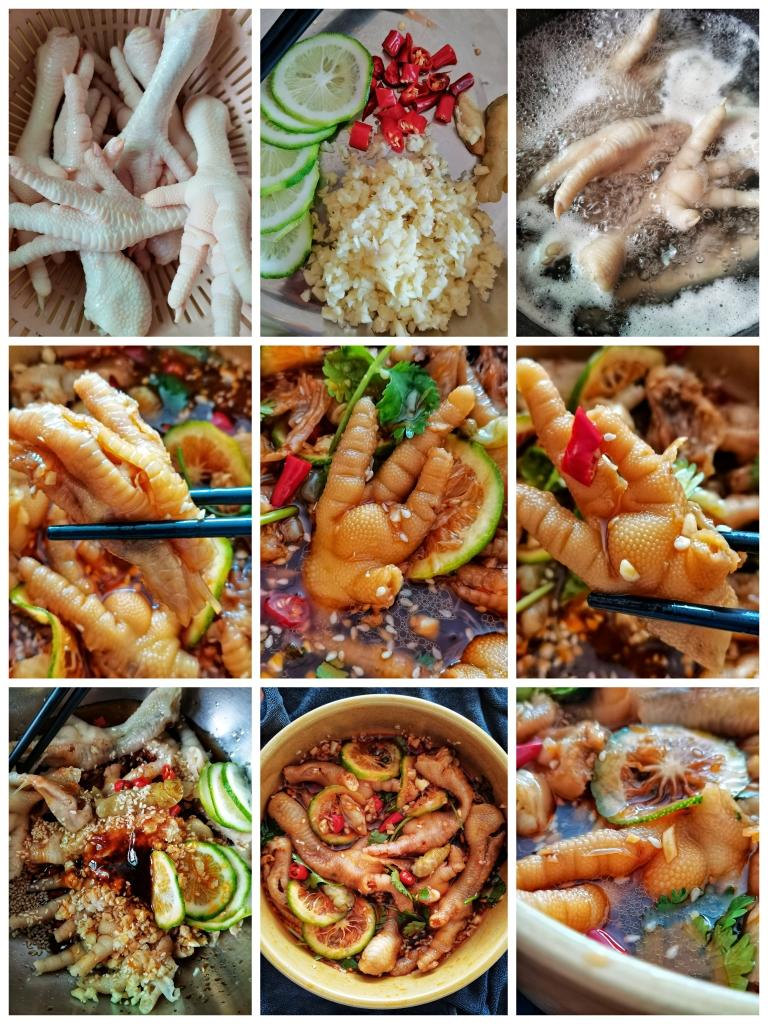 下午茶【柠檬无骨鸡爪】的做法