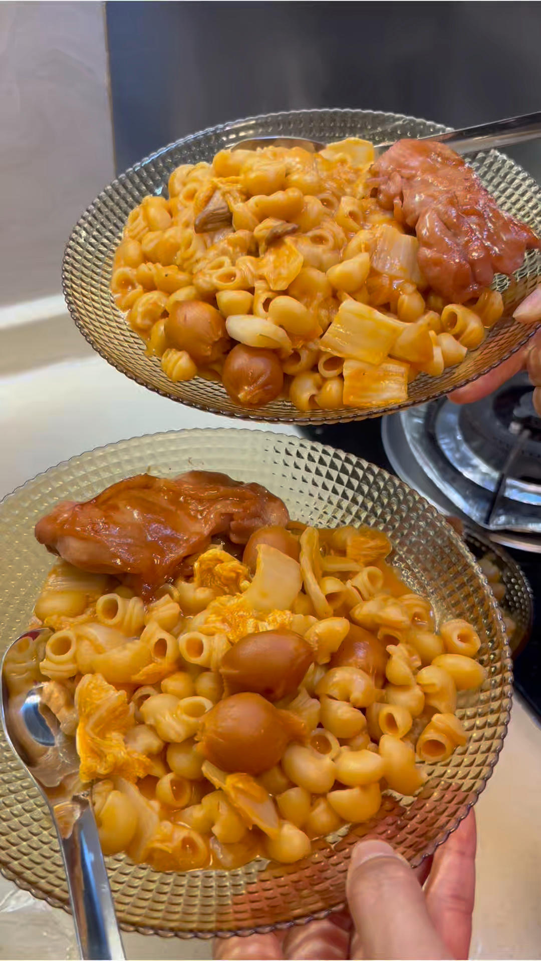 鸡扒通心粉