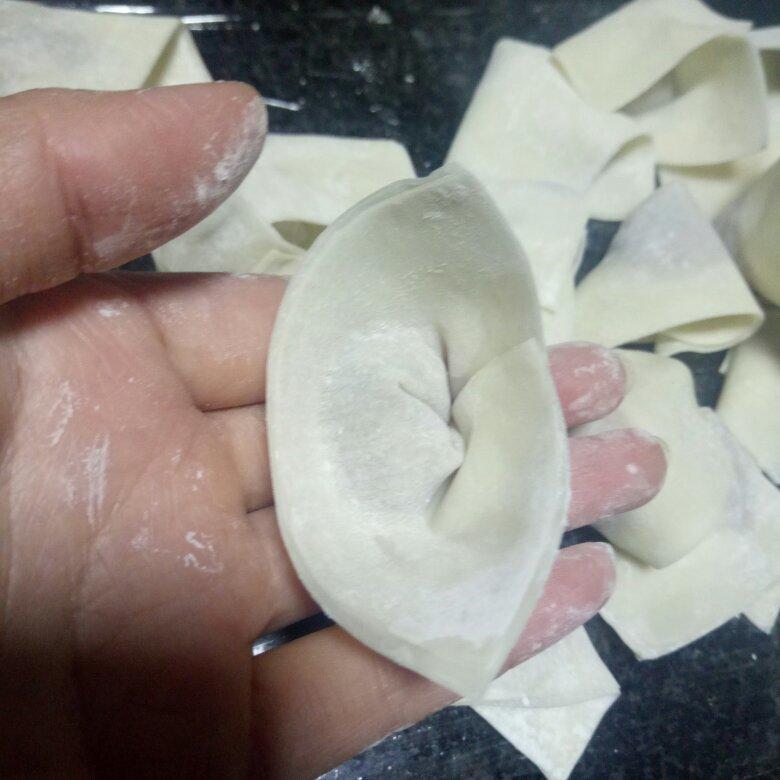 元宝馄饨的包法