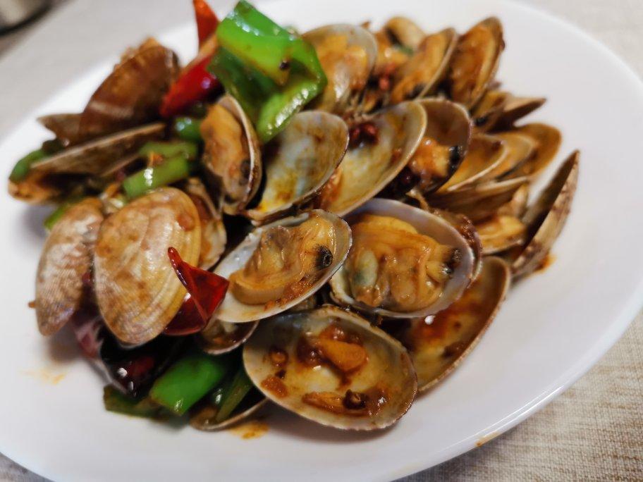 爆炒花蛤