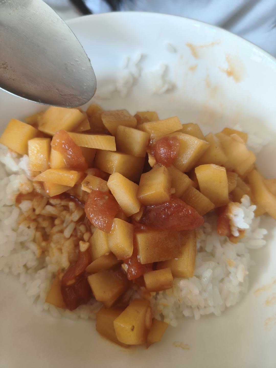 超级简单的西红柿烩饭