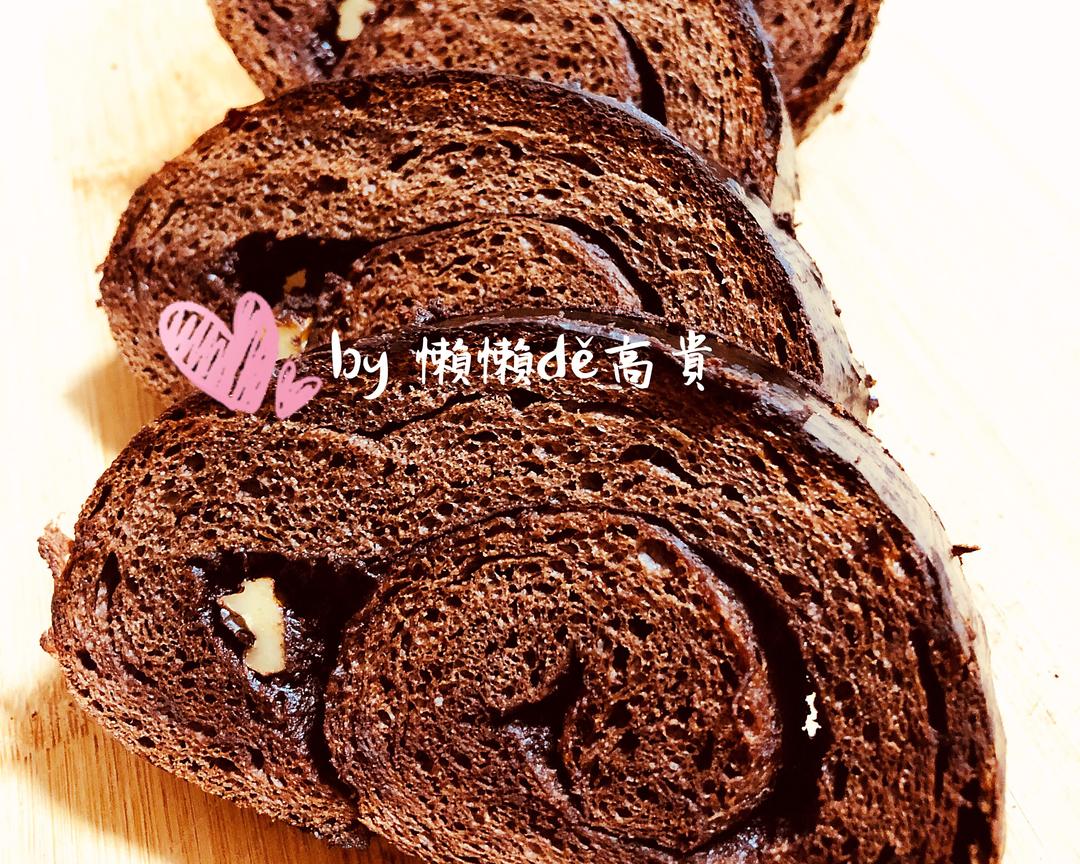 巧克力核桃仁面包
